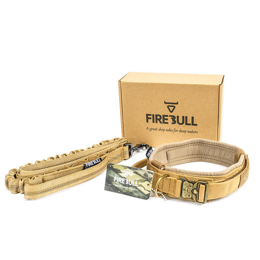 Tactical Dog Collar and Leash Set