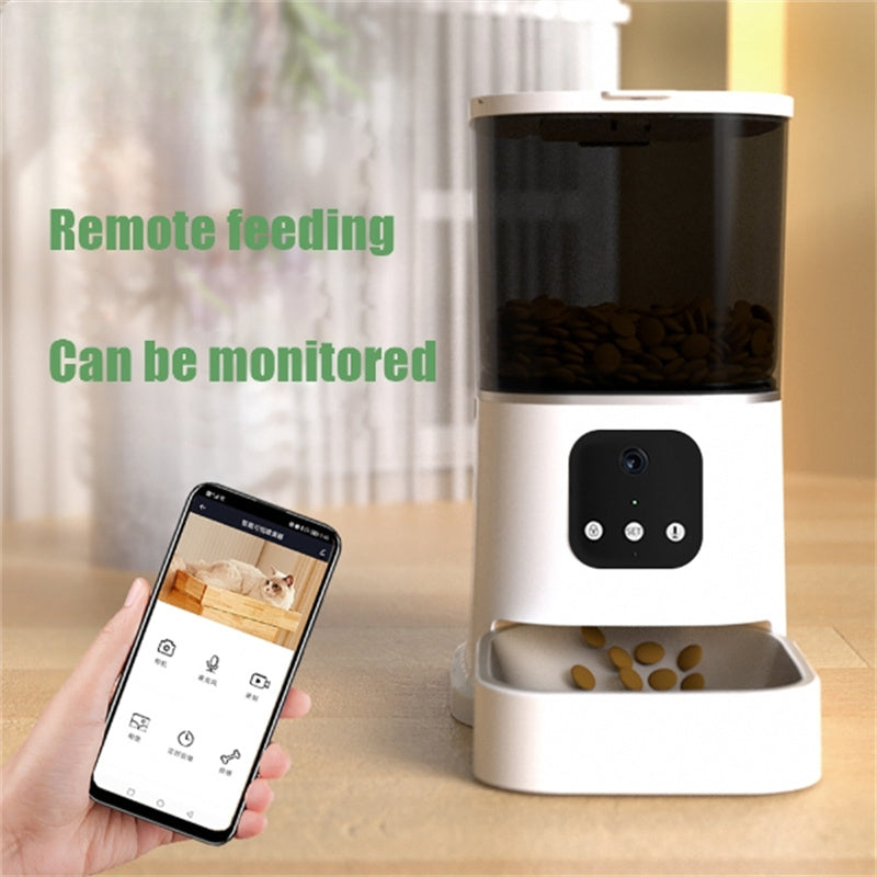 Smart feeder app control