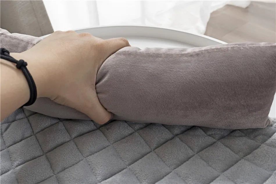 Sofa bed bolster detail