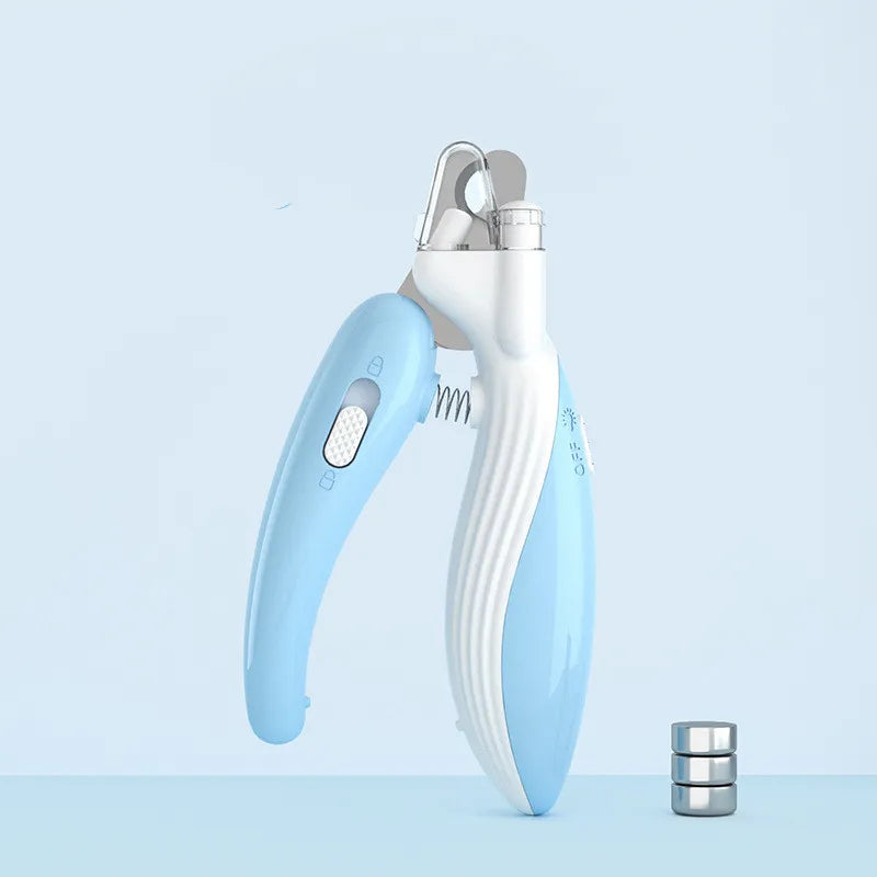 LED Electric Pet Nail Grinder in use