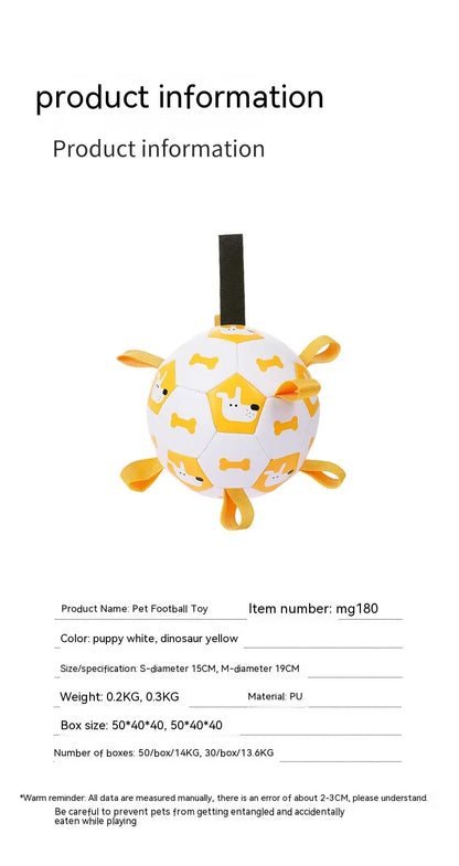 Interactive Soccer Ball Dog Toy