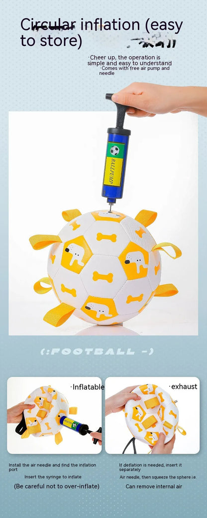 Soccer ball toy texture detail
