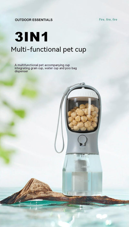 Portable 3-in-1 Travel Water Cup