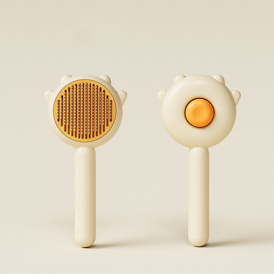 Self-Cleaning Cat Grooming Comb