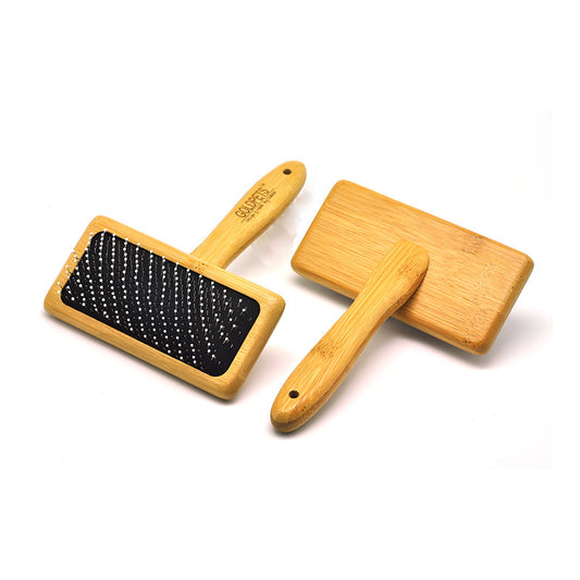 Bamboo Wood Air Cushion Pet Needle Comb