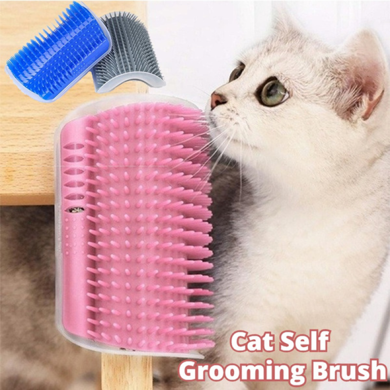 Cat Self-Grooming Corner Brush