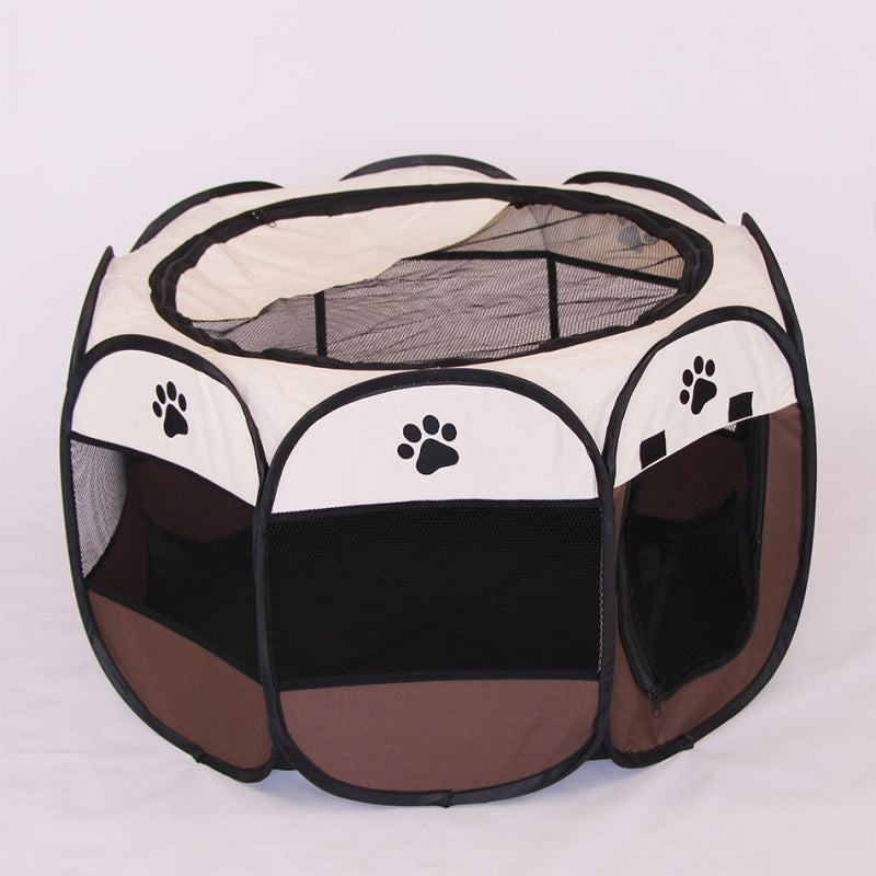 Folding Octagonal Pet Playpen