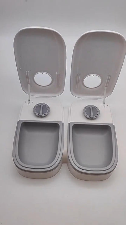 Gravity Pet Feeder & Water Dispenser