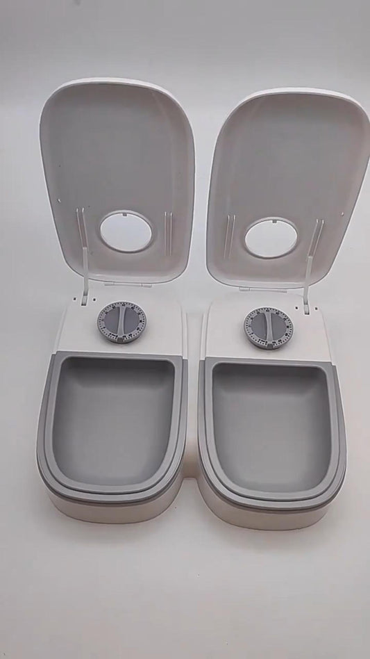 Gravity Pet Feeder & Water Dispenser